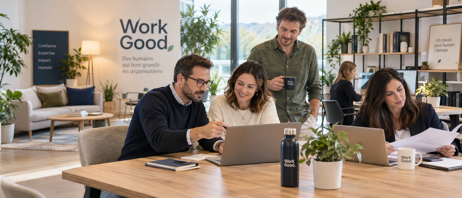 Fondateurs et équipe Work Good